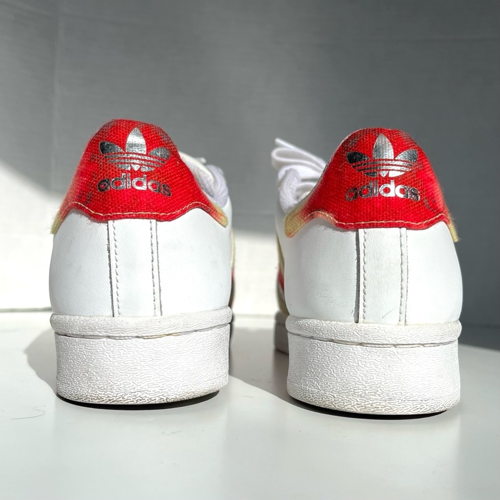 Adidas Superstar White Dreamy Color Pop Shoes - Picture 3 of 11